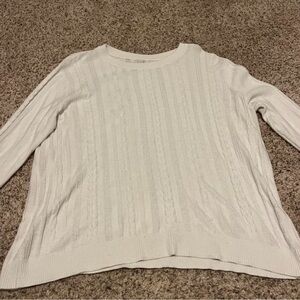 a new day White Crew Neck Sweater